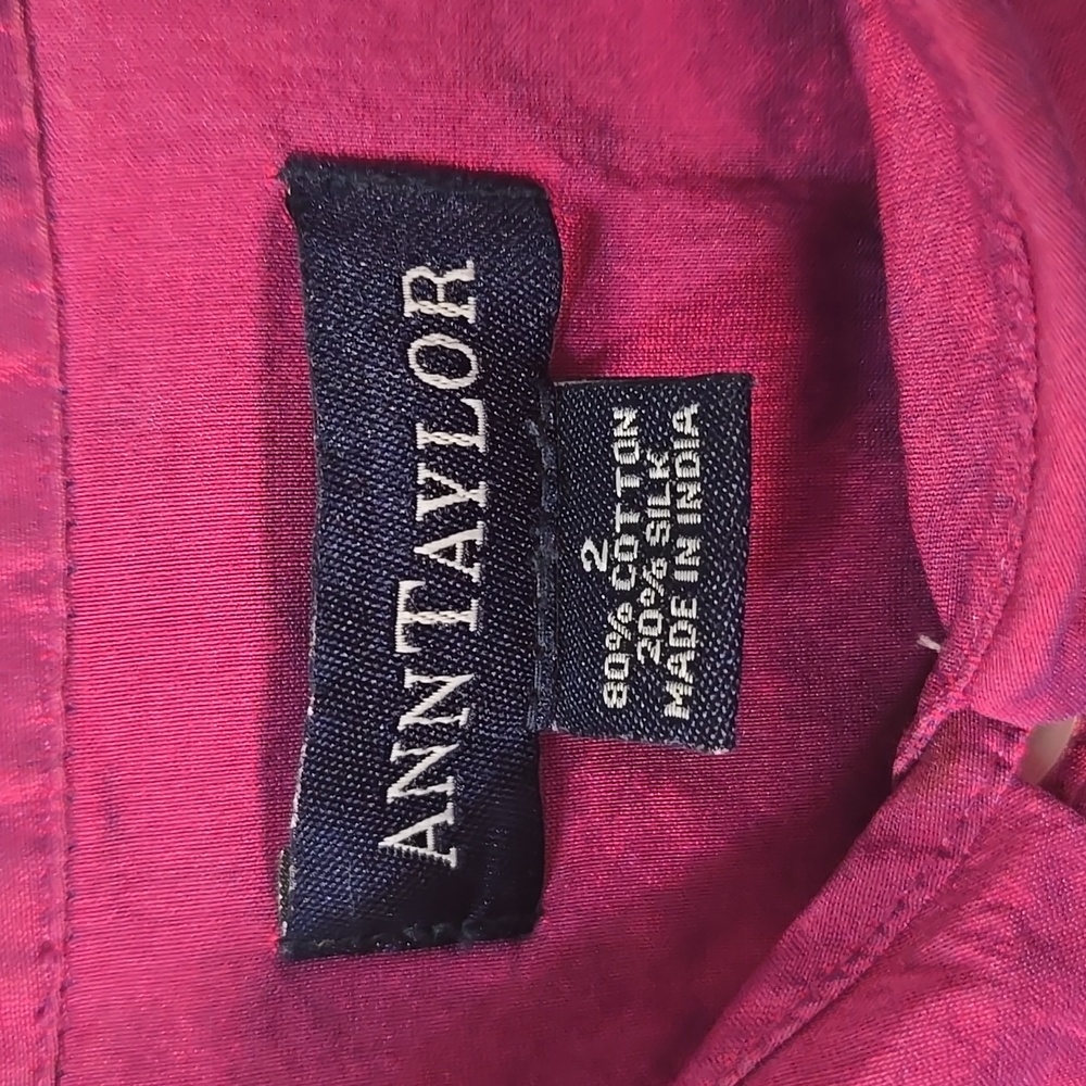 Ann Taylor Silk Blend Blouse - Picture 5 of 7
